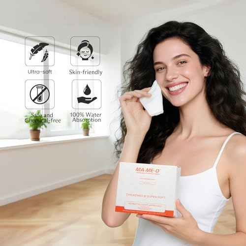 Extra Large Disposable Towels,suitable for Sensitive Skin,Fragrance-Free and Ultra Soft,Disposable Makeup Remover Cloths?,40 Count£¨1 Pack£©