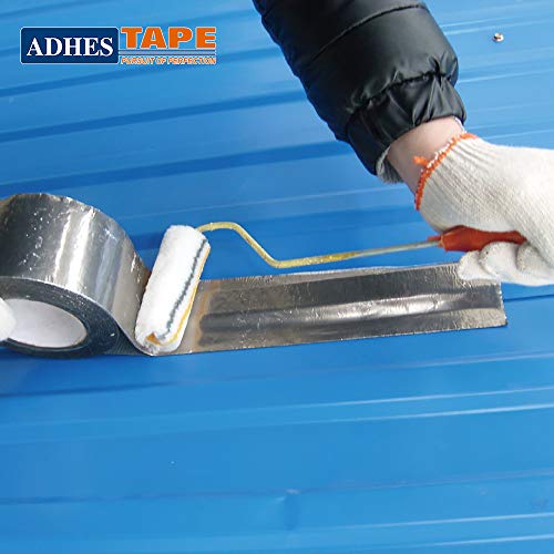 ADHES Premium Aluminum Foil Tape 2in x 210ft (50mm x 64m) High Temp Waterproof