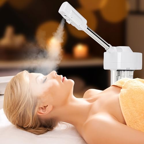 Professional Facial Steamer with Ozone & Wheels