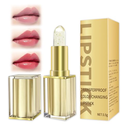 pH Color-Changing Lipstick for Mature Women - Long-Lasting Hydration