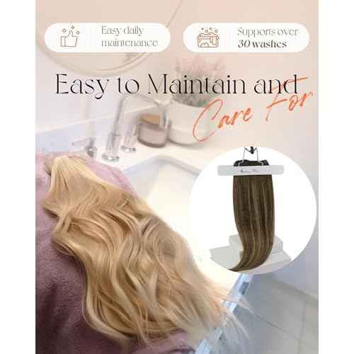 Sunny Hair Clip in Hair Extensions Straight Human Hair Clip in Extensions Remy Clip in Hair Extensions Real Human Hair Extensions Clip ins Balayage Chocolate Brown Ombre Caramel Blonde 18inch