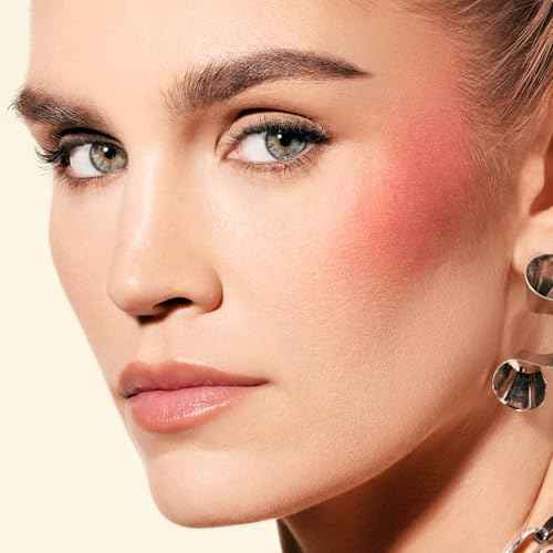 Morphe Hot Shot Blush Drops - Hydrating, Buildable Liquid Blush for Cheeks with Niacinamide and Antioxidants- Buildable, Waterweight Formula for a Natural Finish - That Girl (0.5 Fl Oz)