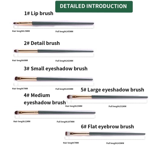 Make Up Brushes- Comfortable To Hold And Easy To Use. Eyeshadow, Blush, Powder, Foundation, Blending, Full Face Make up Brushes Set With Leather Holder