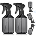 Baderke 2 PCS 360¡Æ Spray Bottle, 16 oz Upside Down Spray Bottles, Plastic Spray Bottles is Nice for Plants, Cleaning Solutions, Durable Nozzle w/Fine Mist and Stream Setting (Gray)