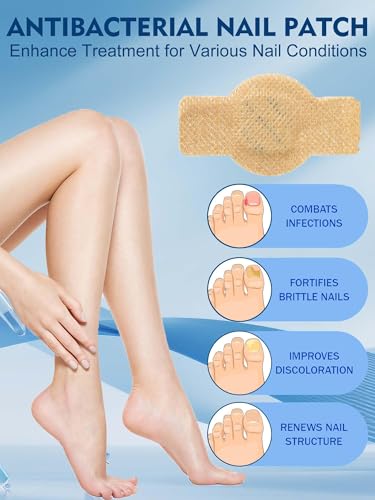 Extra Strength Overnight Nail Repair Patches for Damaged Nails - 48 Pack
