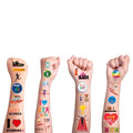 400+ Running Themed Temporary Tattoos – 24 Sheets