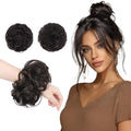 2PCs Small Messy Bun Hair Pieces for Thin Hair