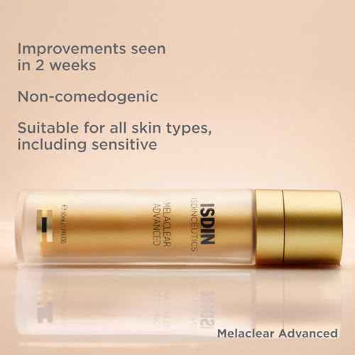 ISDIN Isdinceutics Melaclear Advanced - Dark Spot Corrector for Face with Niacinamide 1.7 FL OZ (50 ml).