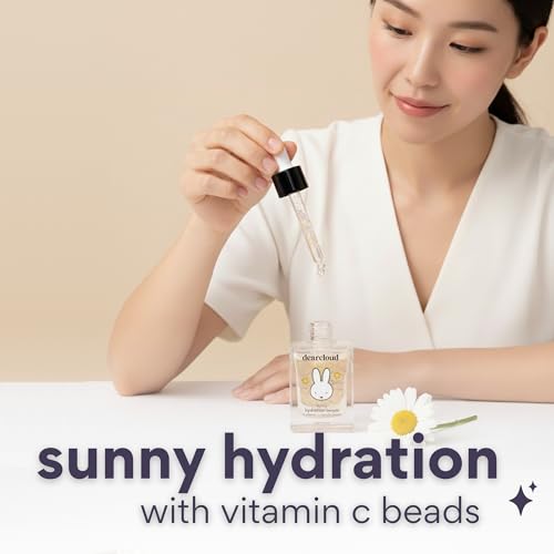Miffy Sunny Hydration Serum ? Hydrating Hyaluronic Acid & Vitamin C Face Serum (1 fl oz)