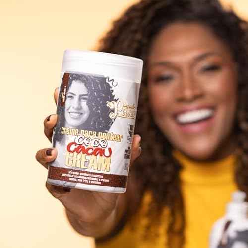 Soul Power Coconut & Cocoa Definition Cream 28.2 oz ? Emollient and Nourishing, Frizz Control, Definition for Curly & Coily Hair