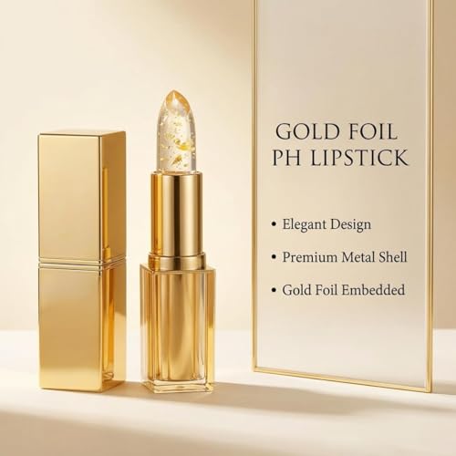 pH Color Changing Lipstick - 2 Pcs Moisturizing Balm for All Tones