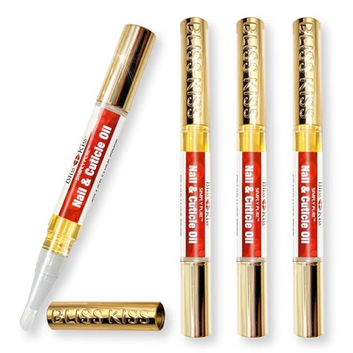 Bliss Kiss Nail Oil Cuticle Pen with Vitamin E & Jojoba