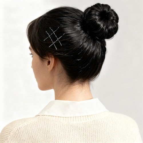 YGDZ Bobby Pins Set - 250 Black 2-inch & 150 U-Shaped Hair Pins