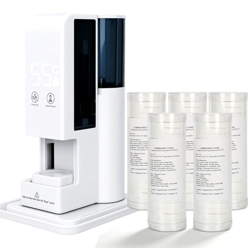 Hot Towel Dispenser Heater Machine 55°C with 100 Towels