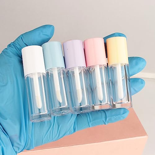 COSIDEA 10Pc Empty Lip Gloss Tubes 2.5ml with Wand Applicator