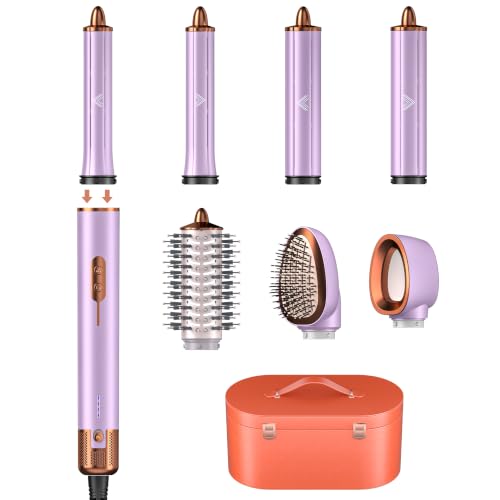 7-in-1 Negative Ion Hair Dryer & Styler Set with Auto Curling
