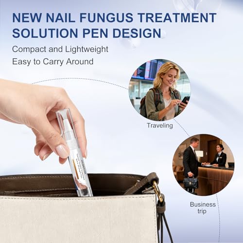 Drawzone Extra Strength Toenail Fungal Treatment Pen 4 Pack - 25% Undecylenic Acid, Ingrown Nail Care