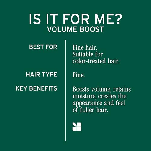 Biolage Volume Boost Volumizing Spray - Adds Bounce,Movement & Fullness,Root Lift Spray for Fine Hair,Soy Protein & Polymers,Paraben-Free-& Vegan,8.4 Fl Oz,(Pack of 2)