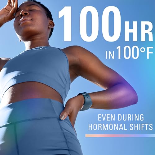 Invisible Solid Antiperspirant Deodorant for Women - 100HR Sweat & Odor Protection with Hyaluronic Acid, 2.6 oz
