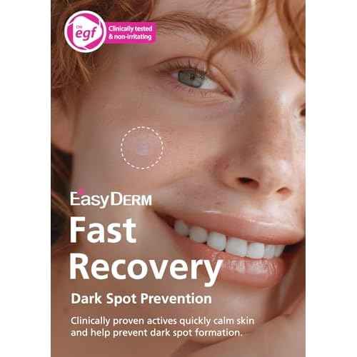 Easyderm Real Calming Patch Pimple Patches, Niacinamide, Hyaluronic Acid, EGF, K-Beauty Skincare | 10 Packs (60 Total) Micro Point length : 285¥ìm