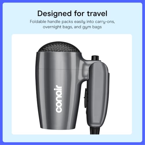 Conair 1875W Dual Voltage Travel Hair Dryer