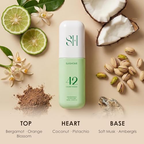 Coconut Pistachio Hair Perfume Mist - Alcohol-Free 100ml