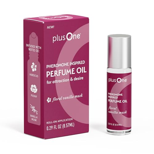 plusOne Floral Vanilla Musk Pheromone Perfume Oil 0.34 fl oz – Travel Rollerball