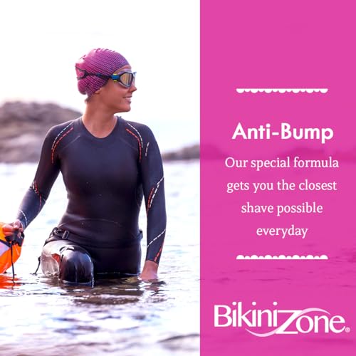 Anti-Bump Shave Gel for Sensitive Areas - 5 Oz, Pack of 3, Bikini Zone