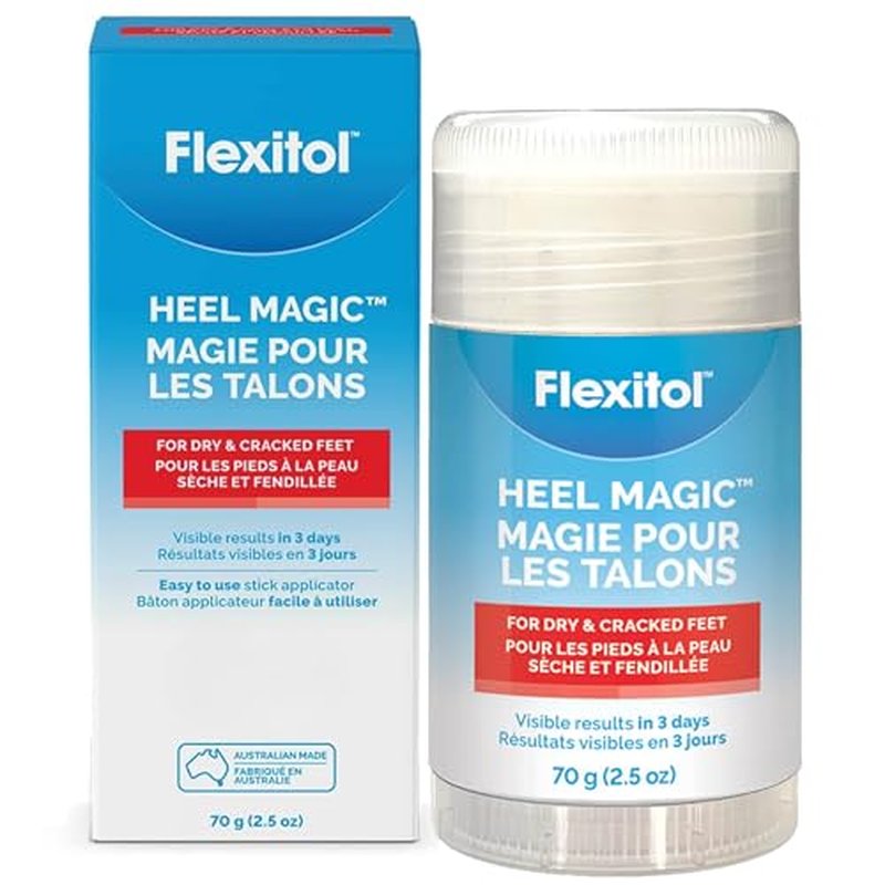 Flexitol Heel Magic Stick - Urea-Based Foot Balm for Cracked Heels