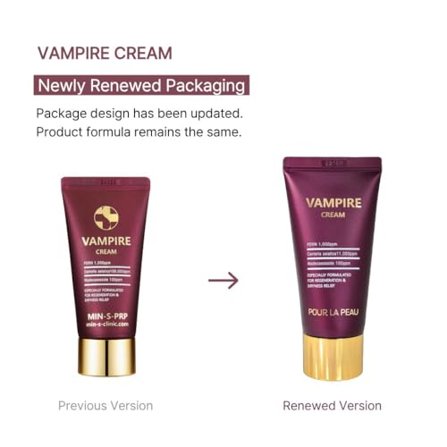 Vampire Cream with PDRN, Centella Asiatica & Madecassoside ? Skin Regeneration & Soothing Hydration for a Youthful Glow