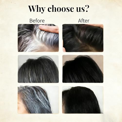 Hair Dye Comb 2-Pack - Instant Gray Coverage Root Touch-Up