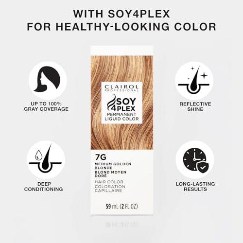Clairol Professional Permanent Liquicolor, 6g Dark Gold Blonde, 2 oz. - Packaging May Vary