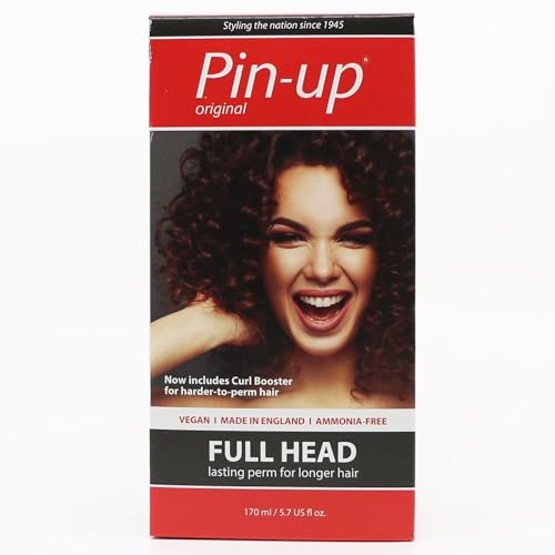 Pin-Up Full Head At-Home Perm Kit for Natural Curls - 5.75 fl oz