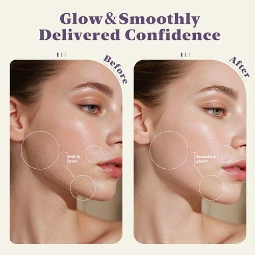 BNU Dermaplane Razor for Women | Sonic Exfoliation & Red Light