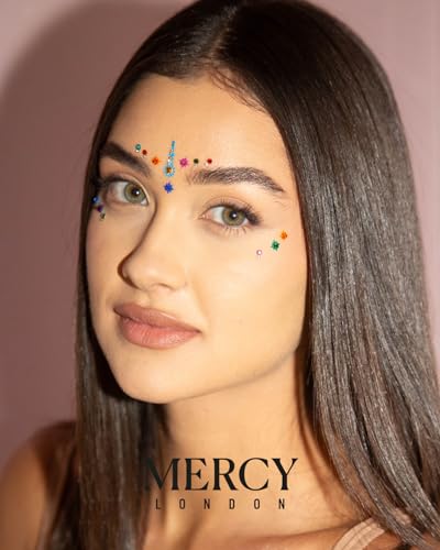 Shanaya Coloured Bindi Multipack by MERCY LONDON - Crystal Gems