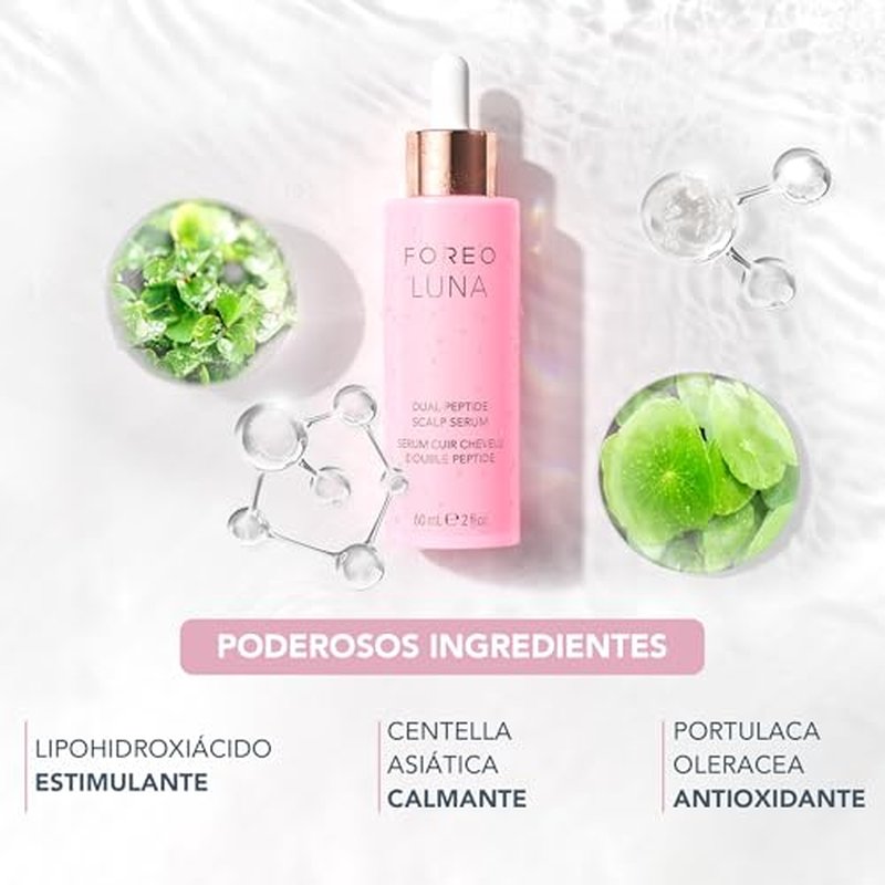 FOREO LUNA Dual-Peptide Scalp Serum - Hair Growth & Thickening Treatment