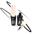 Italia Deluxe Matte Black Liquid Eyeliner 2-Pack with Zipper Bag