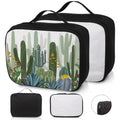 2pcs Sublimation Blanks Makeup Bag,Sublimation Blanks Cosmetic Bag Makeup Bag Bulk Travel Toiletry Bag With Zipper Pouch Insulated Lunch Bag Heat Transfer Removable Sublimation Bags for DIY Craft