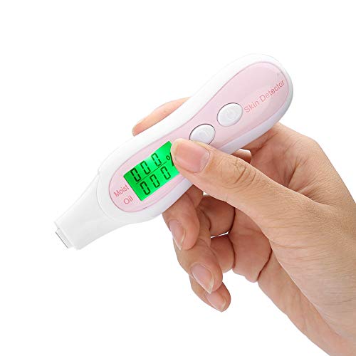 Digital Skin Moisture Oil Analyzer Tester Pen LCD