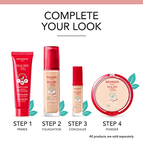 Bourjois Healthy Mix Clean & Vegan Foundation - 52.2 Golden Beige