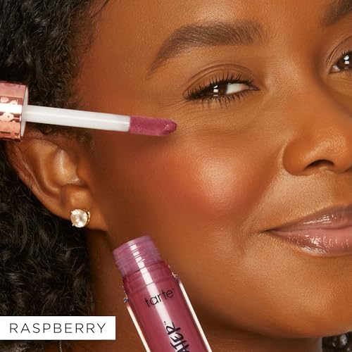 tarte maneater blush & glow cheek plump ? Lightweight Cheek Tint & Illuminator with Coconut Water, Hyaluronic Acid & Vitamin E for Hydrated, Smooth, Radiant Finish, Vegan & Cruelty Free