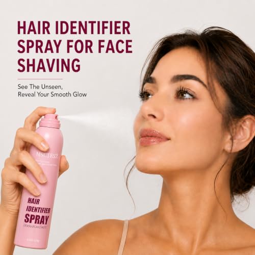Hair Identifier Spray for Face Shaving - 6 Ounce Skin Care Dermaplane Mist