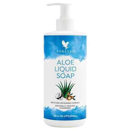 Forever Living - Aloe Liquid Soap - Gentle Cleansing and Moisturizing with Aloe Vera, Jojoba and Argan Oil - Gluten-Free and Vegan - 16 fl oz