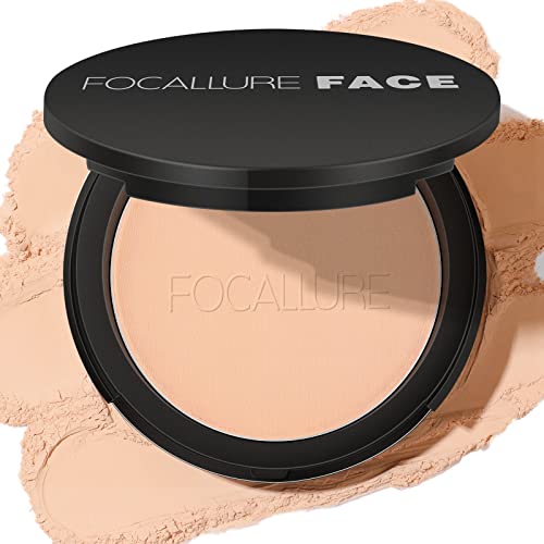 FOCALLURE Flawless Pressed Powder Compact - Matte Finish