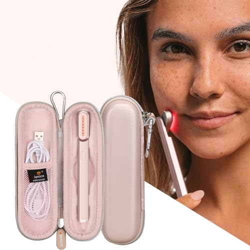 Aproca Pink Hard Travel Case for SolaWave 4-in-1 Facial Wand