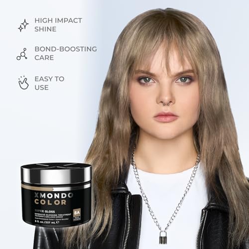 XMONDO Ash Blonde Color Depositing Mask 8 Fl Oz