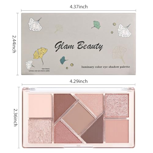 AMY'S DIARY 9-Shade Eyeshadow Palette Matte Shimmer