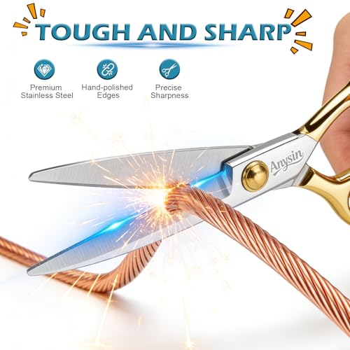 Professional 6" Hair Cutting Scissors, Japanese Stainless Steel