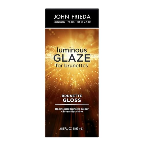 John Frieda Brilliant Brunette Luminous Glaze, 6.5 Fl Oz