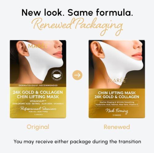 MAREE V Line Lifting Mask with Retinol & Hyaluronic Acid